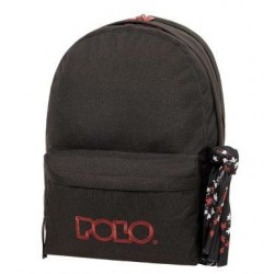 ΣΑΚΙΔΙΟ POLO ORIGINAL DOUBLE SCARF ΜΑΥΡΟ-ΜΠΟΡΝΤΩ 901235-2033 ΣΑΚΙΔΙΟ POLO ORIGINAL DOUBLE SCARF ΜΑΥΡΟ-ΜΠΟΡΝΤΩ 901235-2033