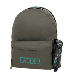 ΣΑΚΙΔΙΟ POLO ORIGINAL DOUBLE SCARF ΓΚΡΙ/ΠΕΤΡΟΛ 901235-2258