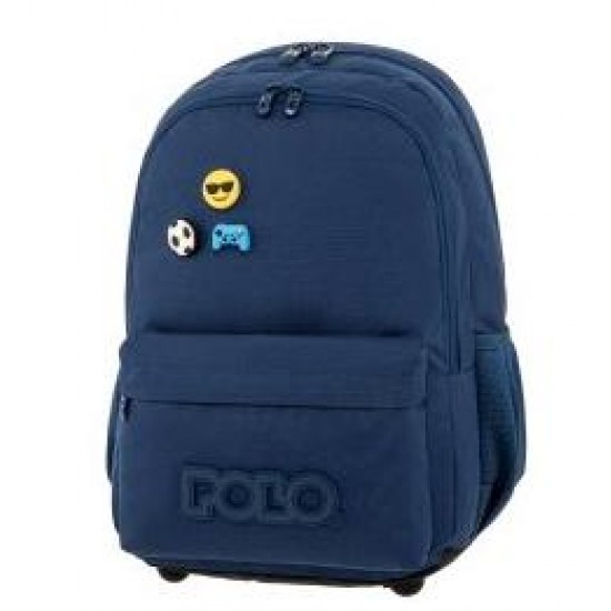 ΣΑΚΙΔΙΟ POLO PINS ΜΠΛΕ 901059-5200