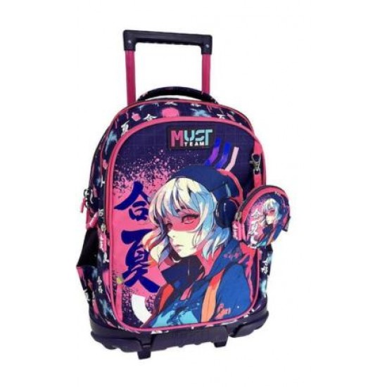 ΣΑΚΙΔΙΟ TROLLEY MUST ANIME 3 ΘΗΚΕΣ 586807 ΣΑΚΙΔΙΟ TROLLEY MUST ANIME 3 ΘΗΚΕΣ 586807