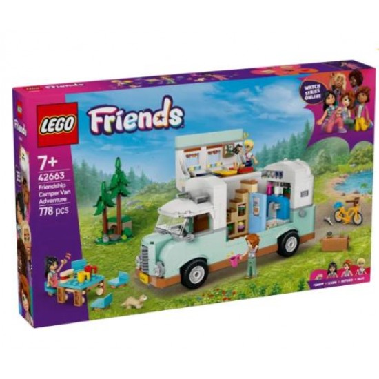LEGO FRIENDS FRIENDSHIP CAMPER VAN ADVENTURE 42663 LEGO FRIENDS FRIENDSHIP CAMPER VAN ADVENTURE 42663