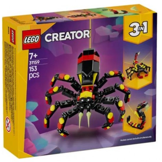 LEGO CREATOR 3 IN 1 WILD ANIMALS: SURPRISING SPIDER 31159