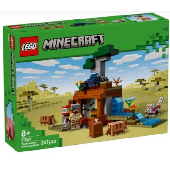 LEGO MINECRAFT THE ARMADILLO MINE EXPEDITION 21269