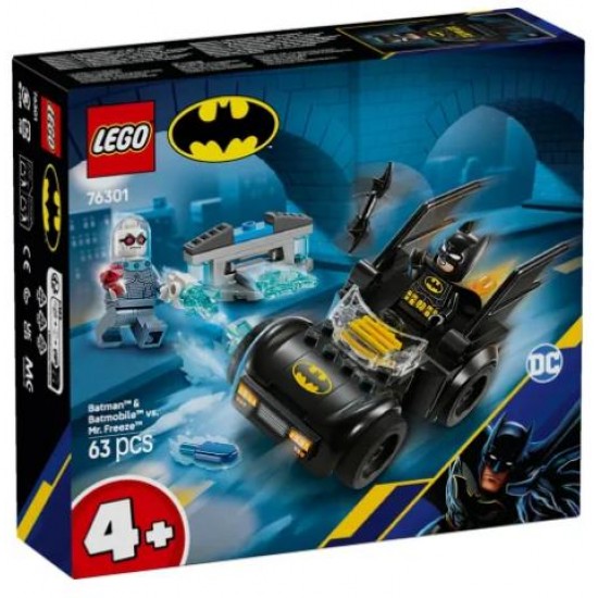 LEGO SUPER HEROES BATMAN & BATMOBILE VS Mr. FREEZE 76301