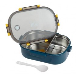 ΦΑΓΗΤΟΔΟΧΕΙΟ ECOLIFE ΜΕ ΧΩΡΙΣΜΑ 900ml ΜΠΛΕ 33-BO-9069 ΦΑΓΗΤΟΔΟΧΕΙΟ ECOLIFE ΜΕ ΧΩΡΙΣΜΑ 900ml ΜΠΛΕ 33-BO-9069