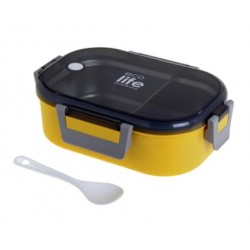 ΦΑΓΗΤΟΔΟΧΕΙΟ ECOLIFE ΜΕ ΧΩΡΙΣΜΑ ΚΙΤΡΙΝΟ 900ML 33-BO-9066