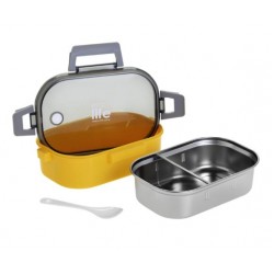 ΦΑΓΗΤΟΔΟΧΕΙΟ ECOLIFE ΜΕ ΧΩΡΙΣΜΑ ΚΙΤΡΙΝΟ 900ML 33-BO-9066 ΦΑΓΗΤΟΔΟΧΕΙΟ ECOLIFE ΜΕ ΧΩΡΙΣΜΑ ΚΙΤΡΙΝΟ 900ML 33-BO-9066