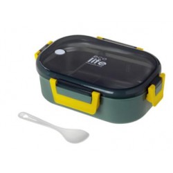 ΦΑΓΗΤΟΔΟΧΕΙΟ ECOLIFE ΜΕ ΧΩΡΙΣΜΑ ΣΚ.ΠΡΑΣΙΝΟ 900ML 33-BO-9067