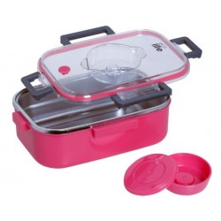 ΦΑΓΗΤΟΔΟΧΕΙΟ ΕCOLIFE DOUBLE WALL 850ml PINK 33-BO-9050 ΦΑΓΗΤΟΔΟΧΕΙΟ ΕCOLIFE DOUBLE WALL 850ml PINK 33-BO-9050