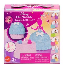 MATTEL DISNEY PRINCESS MINI ΚΟΥΚΛΕΣ CUPCAKE DOLL BLIND ΕΚΠΛΗΞΗ JFG78