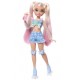MATTEL BARBIE DREAM BABIES BESTIES MALIBU SKATER DOLL JFX96
