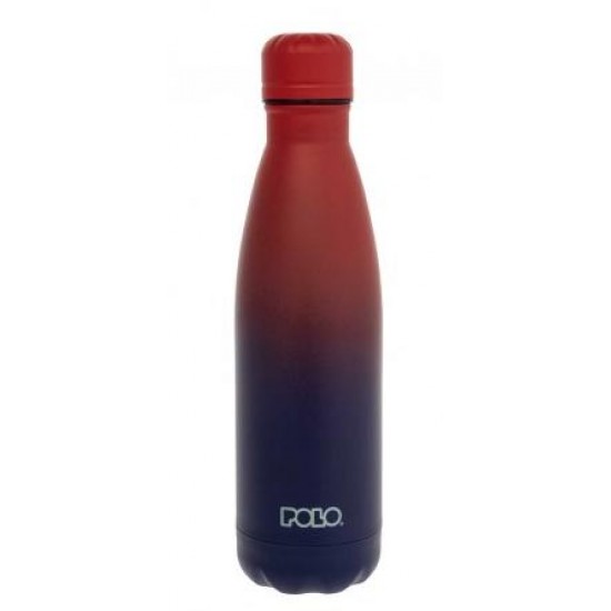 ΘΕΡΜΟΣ POLO STAINLESS STEEL 500ml DEGRADE ΚΟΚΚΙΝΟ/ΜΩΒ 949004-8389