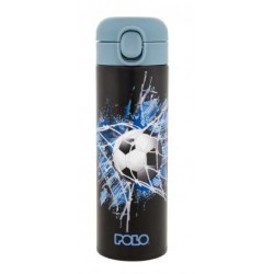 ΘΕΡΜΟΣ POLO STAINLESS STEEL 500ml JUNIOR PRINT FOOTBALL 949005-8359 ΘΕΡΜΟΣ POLO STAINLESS STEEL 500ml JUNIOR PRINT FOOTBALL 949005-8359