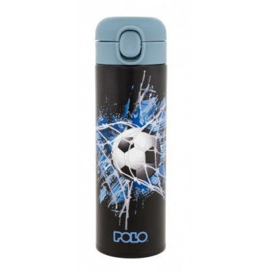 ΘΕΡΜΟΣ POLO STAINLESS STEEL 500ml JUNIOR PRINT FOOTBALL 949005-8359