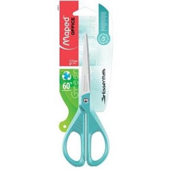 ΨΑΛΙΔΙ MAPED ESSENTIALS GREEN 17 CM ΣΥΜΜΕΤΡΙΚΟ ΠΑΣΤΕΛ 468011