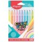 ΜΑΡΚΑΔΟΡΟΙ MAPED COLOR PEPS ΠΑΣΤΕΛ 10 ΧΡΩΜΑΤΩΝ 845469