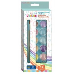 ΝΕΡΟΜΠΟΓΙΕΣ THE LITTLIES ΜΕ ΠΙΝΕΛΟ ΠΑΣΤΕΛ ΧΡΩΜΑΤΑ 12ΤΕΜ ΝΕΡΟΜΠΟΓΙΕΣ THE LITTLIES ΜΕ ΠΙΝΕΛΟ ΠΑΣΤΕΛ ΧΡΩΜΑΤΑ 12ΤΕΜ