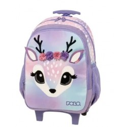 ΣΑΚΙΔΙΟ TROLLEY ΝΗΠΙΟΥ POLO JUNIOR BIBI DEER 907076-8353 ΣΑΚΙΔΙΟ TROLLEY ΝΗΠΙΟΥ POLO JUNIOR BIBI DEER 907076-8353