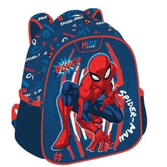ΤΣΑΝΤΑ ΠΛΑΤΗΣ ΝΗΠΙΟΥ 27Χ10Χ31 2ΘΗΚΕΣ SPIDERMAN POW 508507