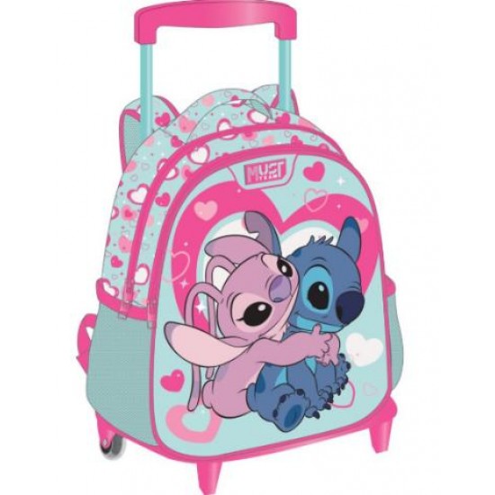 ΤΣΑΝΤΑ ΤΡΟΛΛΕΥ ΝΗΠΙΟΥ 27Χ10Χ31 2ΘΗΚΕΣ STITCH & ANGEL