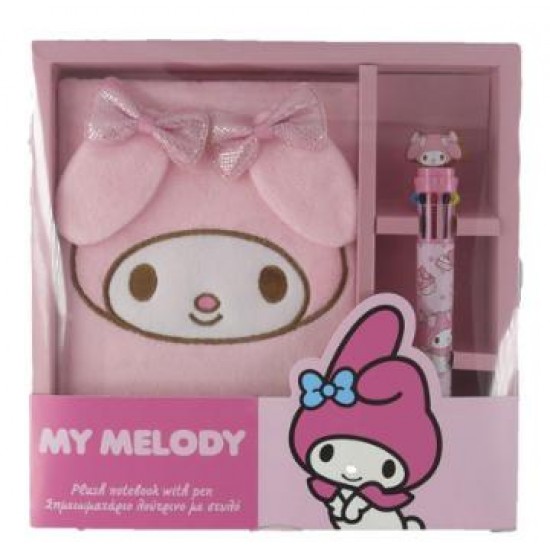 ΣΗΜΕΙΩΜΑΤΑΡΙΟ ΛΟΥΤΡΙΝΟ ΜΕ ΣΤΥΛΟ ΣΕΤ MY MELODY