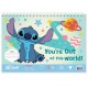 ΜΠΛΟΚ ΖΩΓΡΑΦΙΚΗΣ DISNEY STITCH 23x33, 40 ΦΥΛ, ΑΥΤΟΚΟΛ.-ΣΤΕΝΣΙΛ-2 Σελ Χρωμ. 2 Σχ