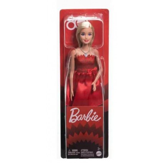 MATTEL BARBIE 80 ΧΡΟΝΙΑ - ΚΟΚΚΙΝΟ ΦΟΡΕΜΑ JGD25