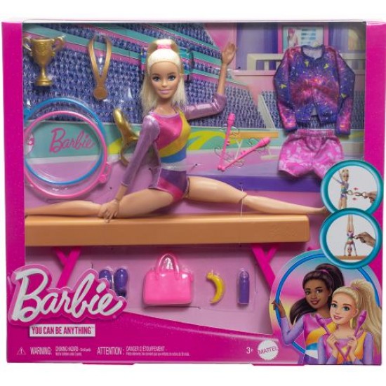 MATTEL BARBIE ΑΘΛΗΤΡΙΑ ΕΝΟΡΓΑΝΗΣ ΓΥΜΝΑΣΤΙΚΗΣ HRG52