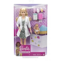 MATTEL BARBIE ΓΙΑΤΡΟΣ ΓΙΑ ΜΩΡΑΚΙ GVK03