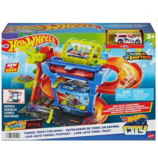 MATTEL HOT WHEELS ΧΡΩΜΟΚΕΡΑΥΝΟΙ ΠΛΥΝΤΗΡΙΟ HTN80