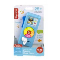 MATTEL FISHER PRICE ΕΚΠΑΙΔΕΥΤΙΚΟ ΡΑΔΙΟΦΩΝΑΚΙ - ΣΚΥΛΑΚΙ ΜΕ ΤΡΑΓΟΥΔΙΑ HRD96