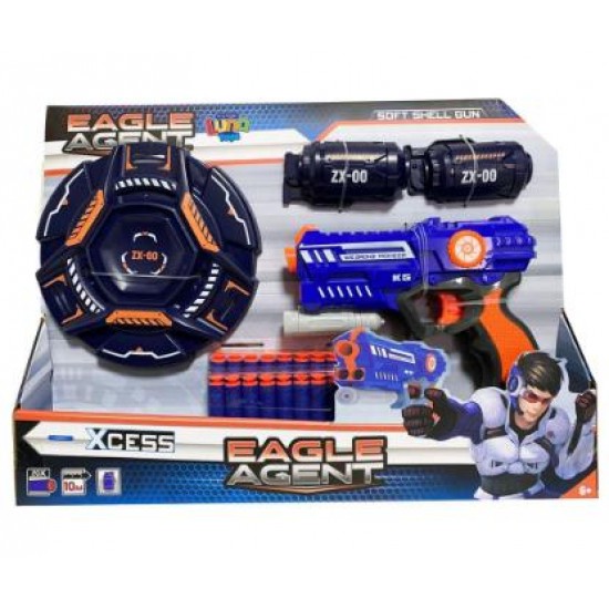 ΕΚΤΟΞΕΥΤΗΣ ΜΕ 20 ΜΑΛΑΚΕΣ ΣΦΑΙΡΕΣ ΚΑΙ ΣΤΟΧΟ 20X5X15EK LUNA