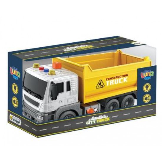 ΦΟΡΤΗΓΟ ΜΕ ΚΑΡΟΤΣΑ FRICTION 1:16 ΜΕ ΗΧΟ ΚΑΙ ΦΩΣ LUNA ΦΟΡΤΗΓΟ ΜΕ ΚΑΡΟΤΣΑ FRICTION 1:16 ΜΕ ΗΧΟ ΚΑΙ ΦΩΣ LUNA