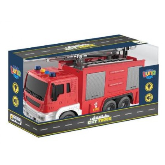 ΠΥΡΟΣΒΕΣΤΙΚΟ ΟΧΗΜΑ FRICTION 1:16 ΜΕ ΗΧΟ ΚΑΙ ΦΩΣ LUNA