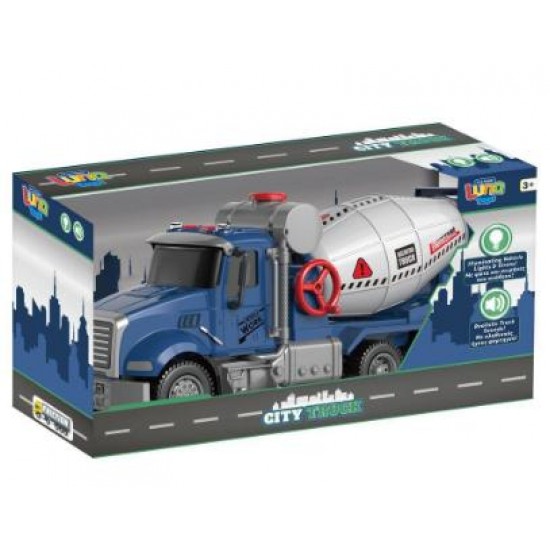 ΦΟΡΤΗΓΟ ΜΠΕΤΟΝΙΕΡΑ FRICTION  36X11X19CM ΜΕ ΗΧΟ ΚΑΙ ΦΩΣ LUNA