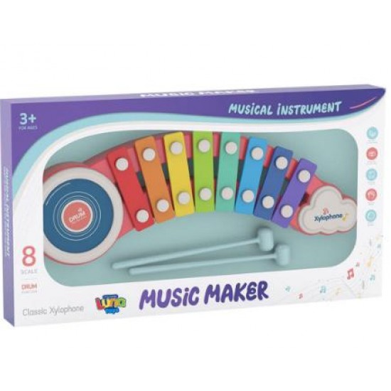 ΜΕΤΑΛΛΟΦΩΝΟ LUNA TOYS 2 ΧΡΩΜΑΤΑ 38,2Χ4Χ21CM