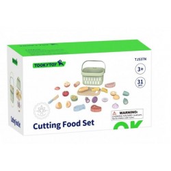 TOOKY TOY ΞΥΛΙΝΟ ΣΕΤ ΚΟΠΗΣ ΦΑΓΗΤΟΥ TJ537N TOOKY TOY ΞΥΛΙΝΟ ΣΕΤ ΚΟΠΗΣ ΦΑΓΗΤΟΥ TJ537N