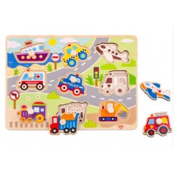 TOOKY TOY ΠΑΖΛ ΜΕ ΣΦΗΝΩΜΑΤΑ -ΟΧΗΜΑΤΑ TY860 TOOKY TOY ΠΑΖΛ ΜΕ ΣΦΗΝΩΜΑΤΑ -ΟΧΗΜΑΤΑ TY860