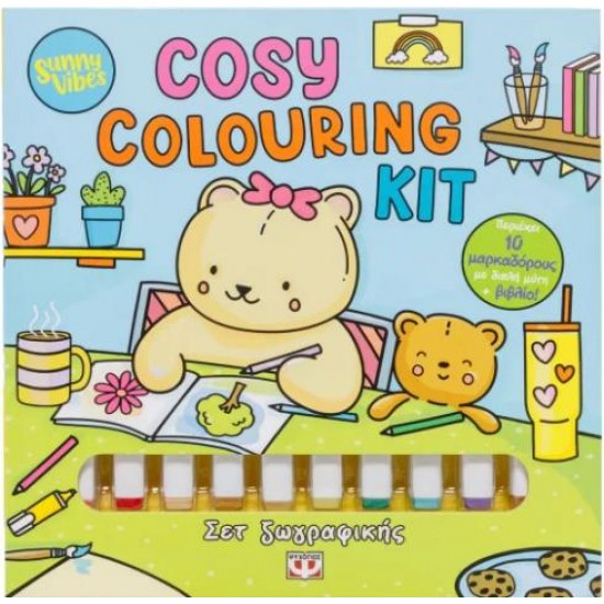 SUNNY VIBES: COSY COLOURING KIT