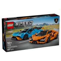LEGO SPEED CHAMPIONS LAMBORGHINI REVUELTO & HURACAN STO 77238