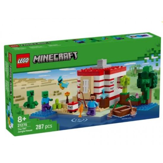 LEGO MINECRAFT THE TNT JUNGLE HOUSE 21275