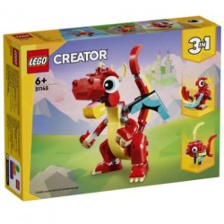 LEGO CREATOR 3 IN 1 RED DRAGON 31145