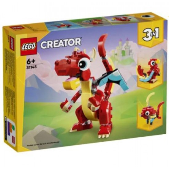 LEGO CREATOR 3 IN 1 RED DRAGON 31145