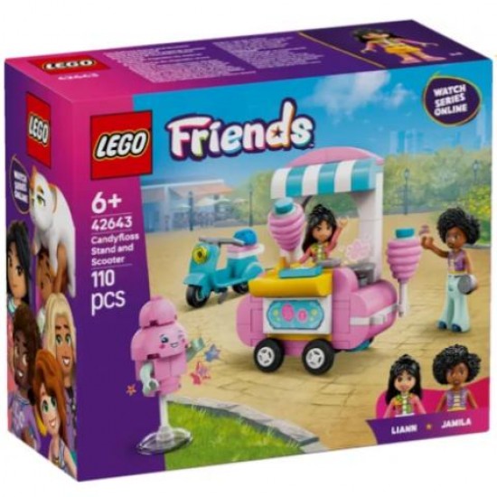 LEGO FRIENDS COTTON CANDY STAND & SCOOTER 42643