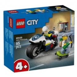 LEGO CITY MOTORCYCLE CHASE 60455