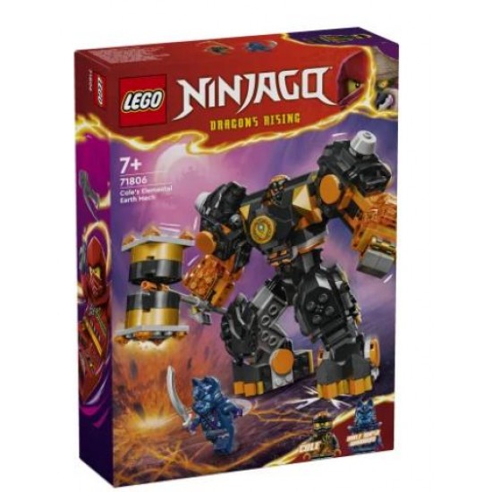 LEGO NINJAGO COLE'S ELEMENT EARTH MECH 71806