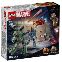 LEGO MARVEL IRON MAN & WAR MACHINE VS HAMMER DRONES 76320