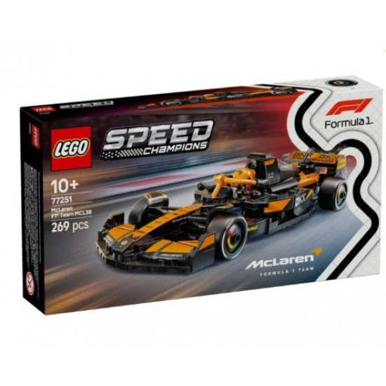 LEGO SPEED CHAMPIONS McLAREN F1 TEAM MCL38 RACE CAR 77251 LEGO SPEED CHAMPIONS McLAREN F1 TEAM MCL38 RACE CAR 77251