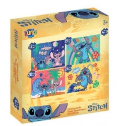 ΠΑΖΛ ΧΡΩΜΑΤΙΣΜΟΥ 4 ΣΕ 1 STITCH 28x6x27.5cm 12/15/20/24Τεμ