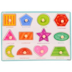 ΞΥΛΙΝΟ ΠΑΖΛ ΜΕ ΣΦΗΝΩΜΑΤΑ ΣΧΗΜΑΤΑ MARTIN TOYS A004